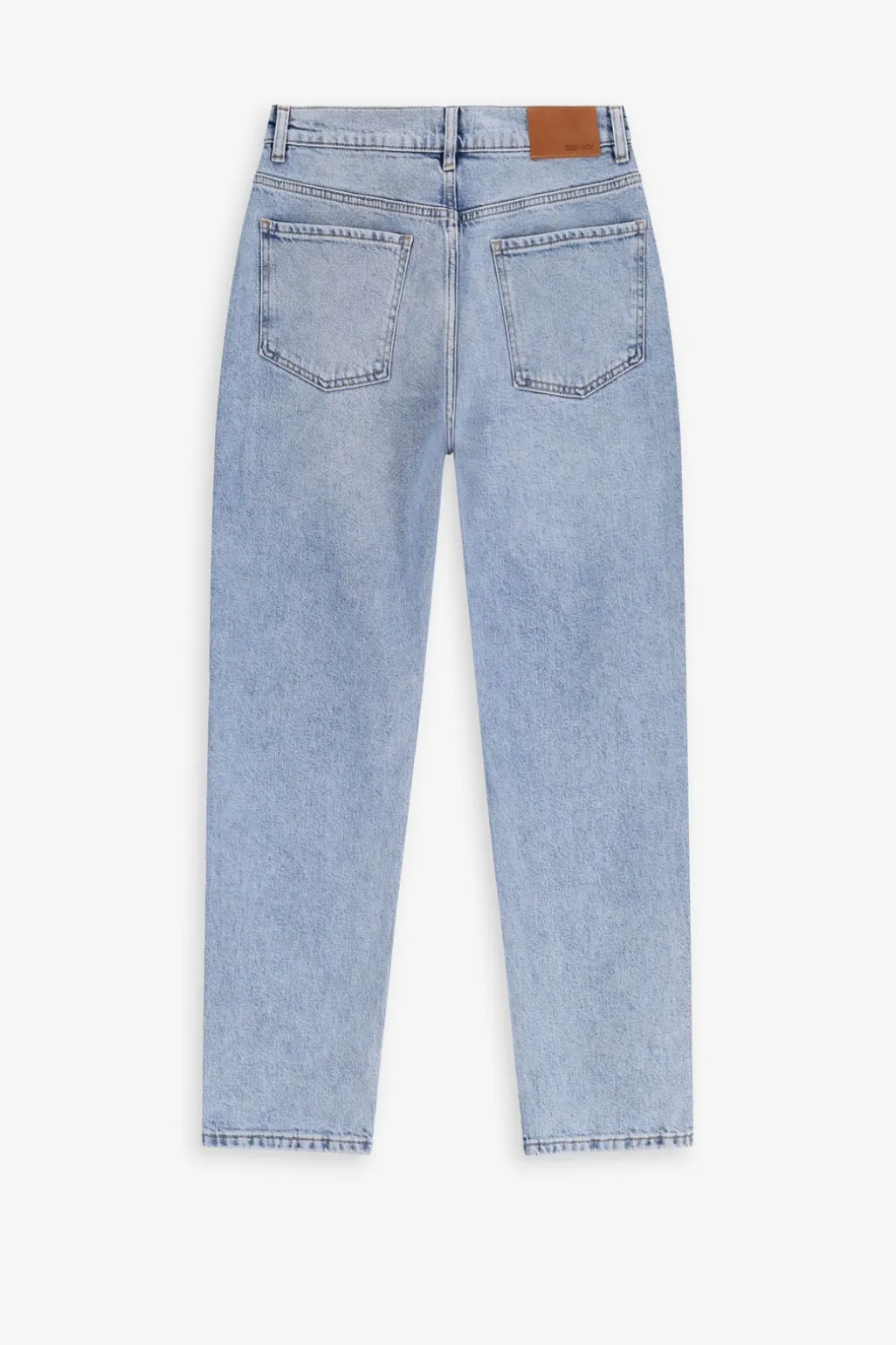 Blauwe high waist slim fit jeans