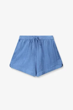 Blauwe short