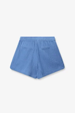 Blauwe short