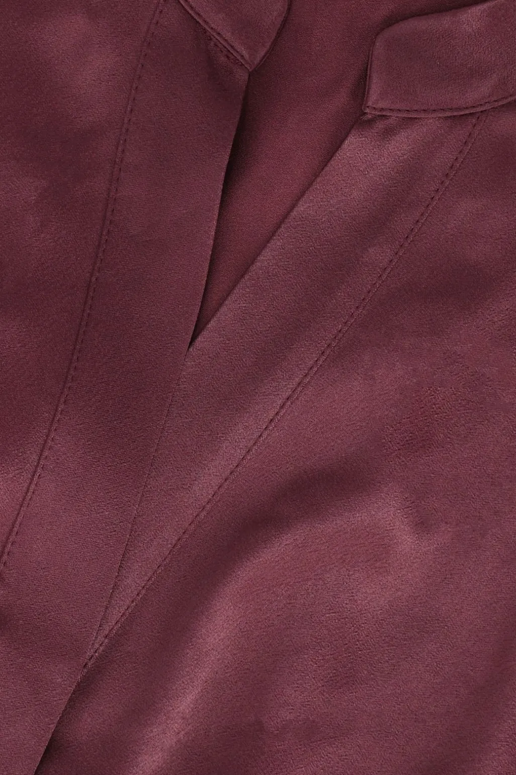 Bordeaux rode jumpsuit met open rug