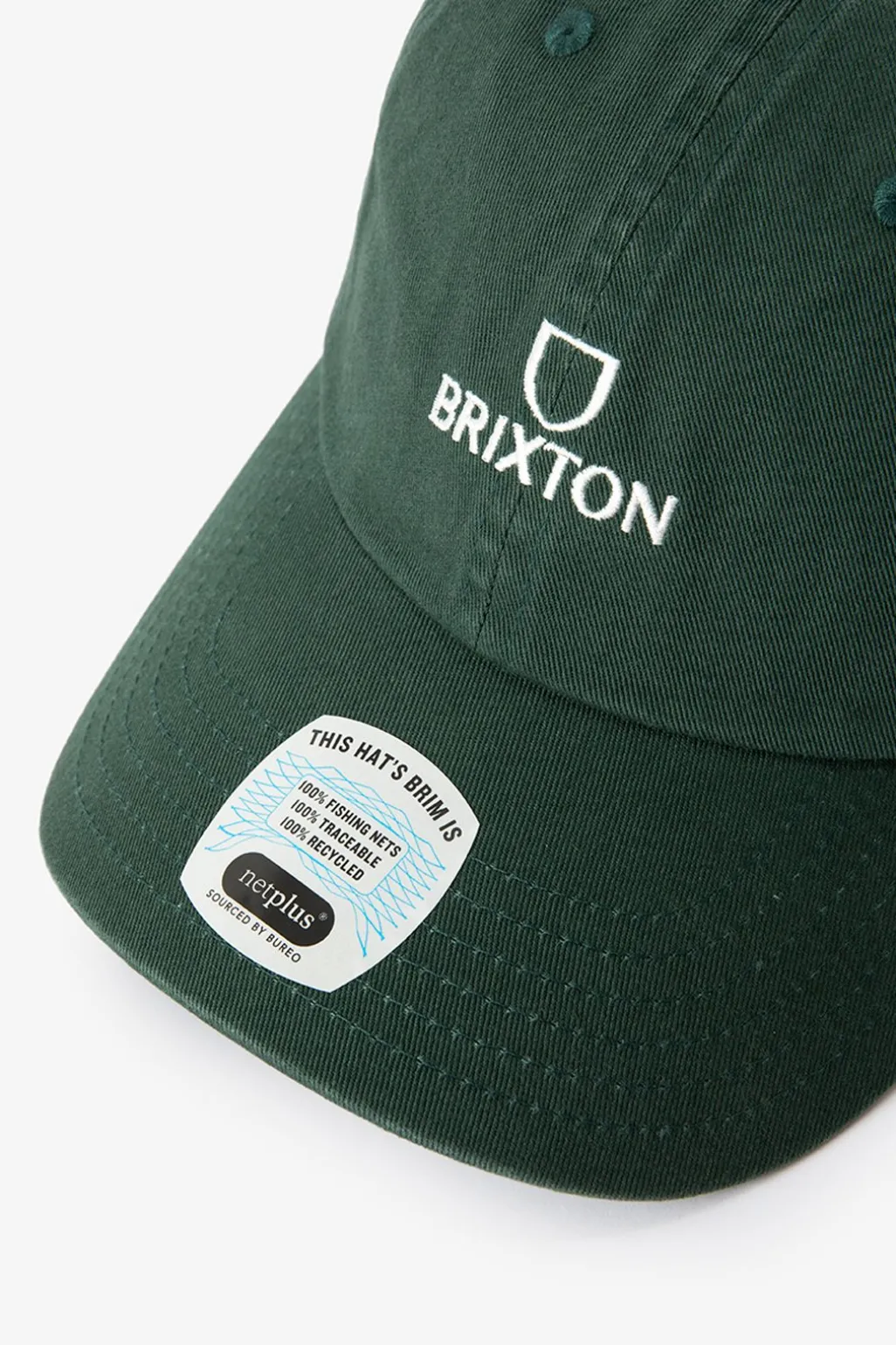 Brixton donkergroene alpha pet
