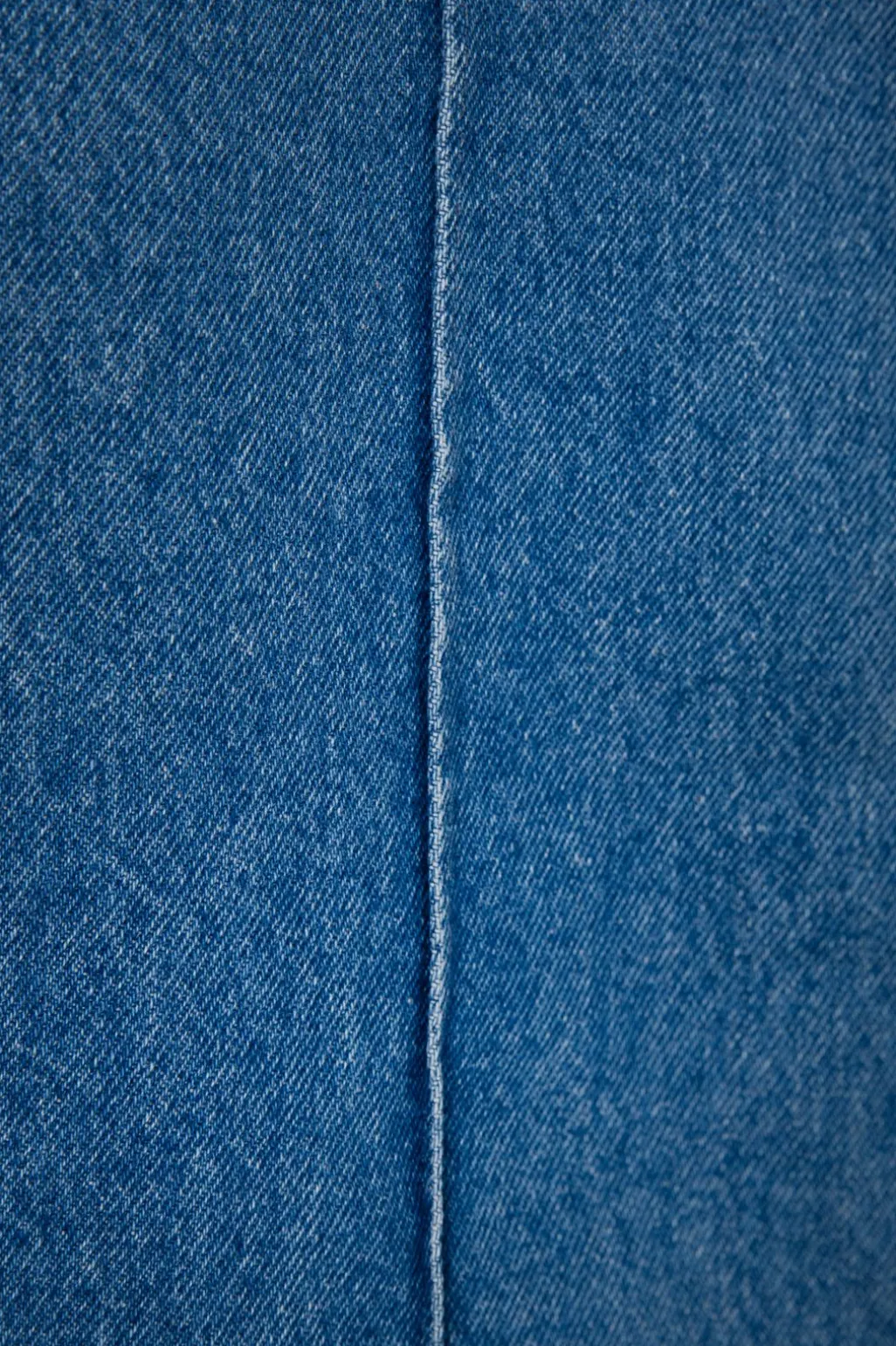 Brovary blauwe high waist wide leg jeans