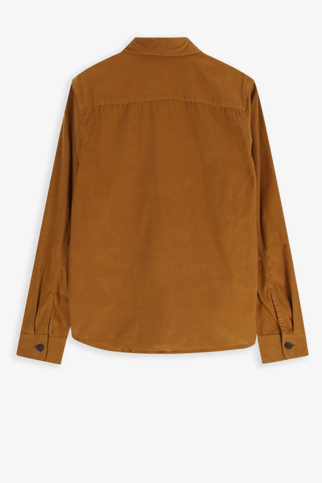 Bruin corduroy overhemd