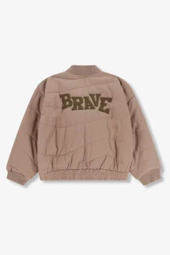 Bruin quilted bomber jack