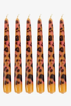Bruine dinerkaars leopard 25 cm