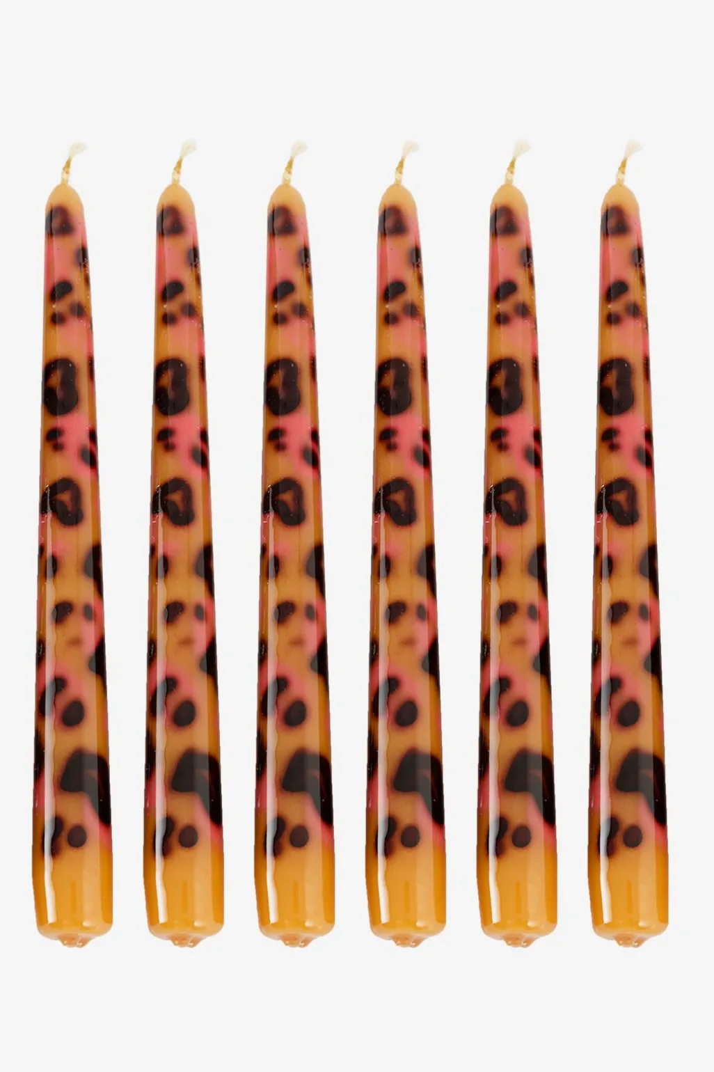 Bruine dinerkaars leopard 25 cm