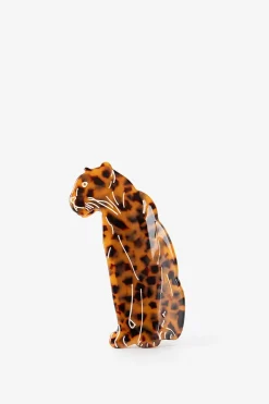Bruine haarklem leopard