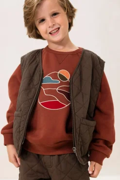 Bruine oversized sweater