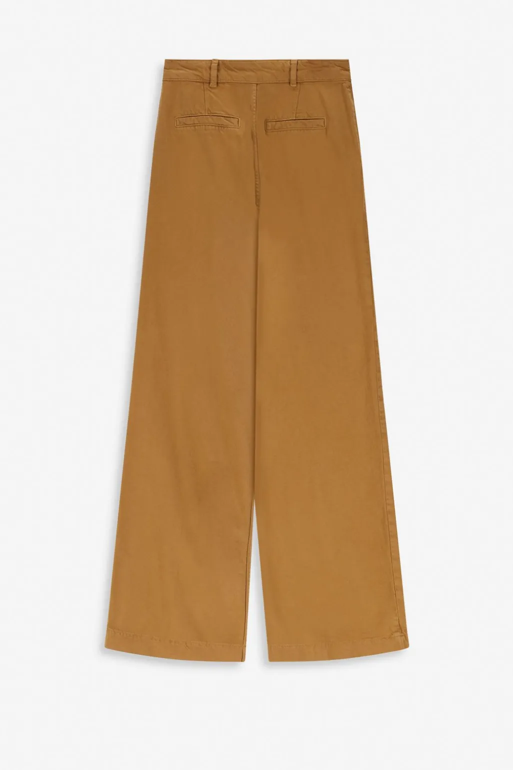 Bruine wide leg jeans