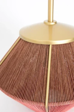 Bruin-roze hanglamp aural shades mini