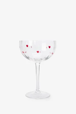 Champagneglazen met hartjes