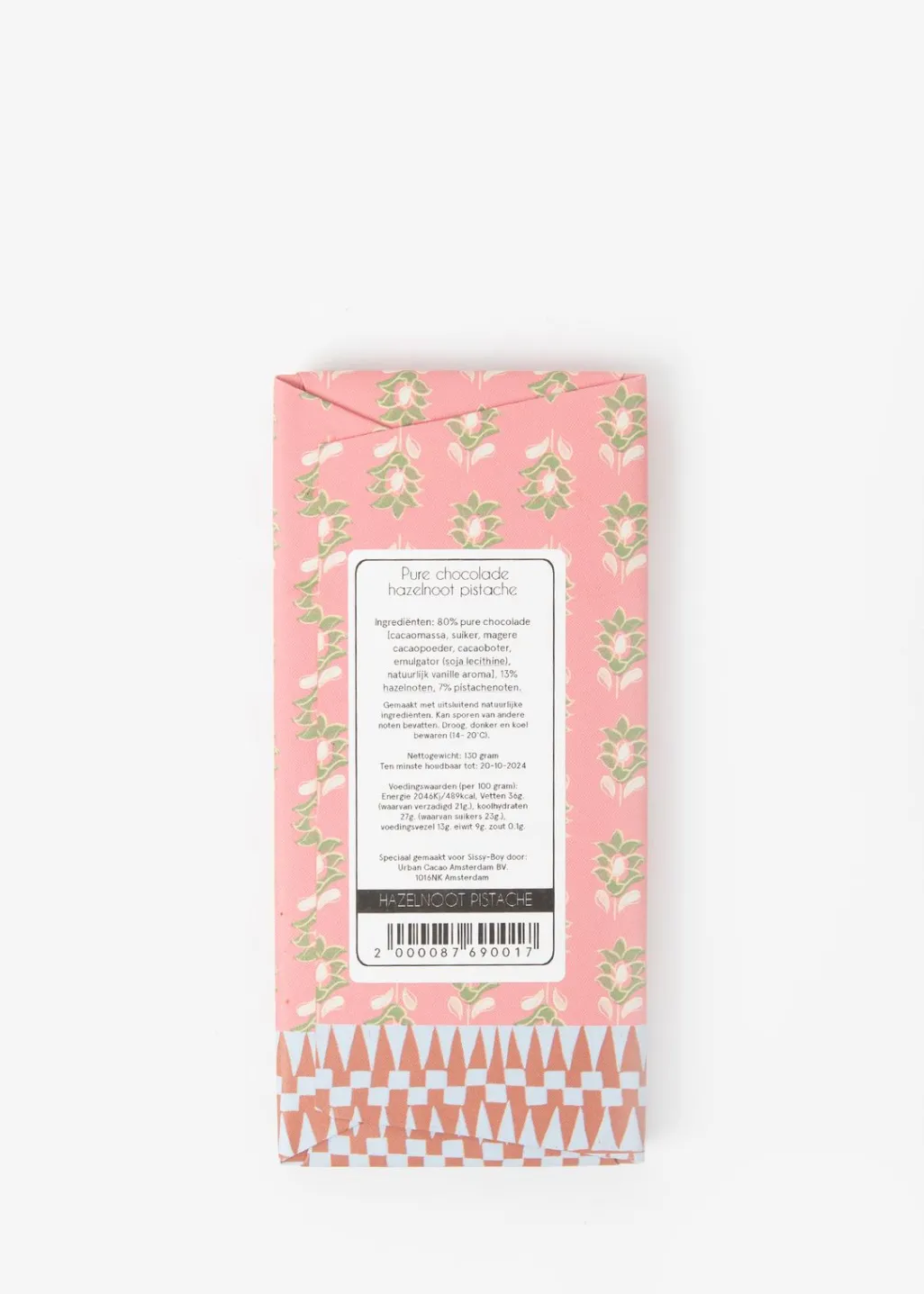 Chocoladereep puur Hazelnoot Pistache