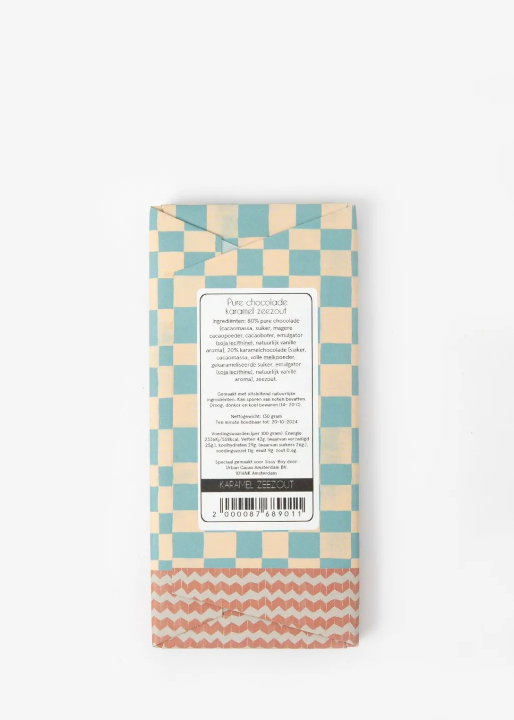 Chocoladereep puur Karamel Zeezout