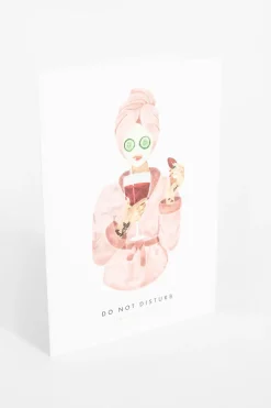 Claire Lena Company Do not disturb wenskaart