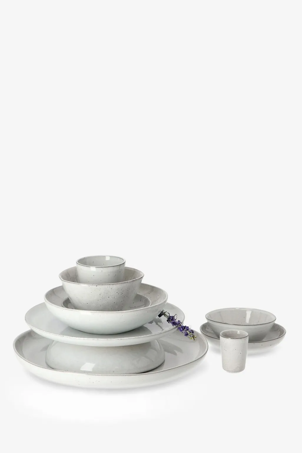 Diepe kom grey glaze
