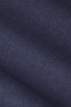 Donkerblauw boxy T-shirt