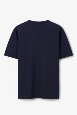 Donkerblauw T-shirt met logo