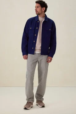 Donkerblauw worker jack