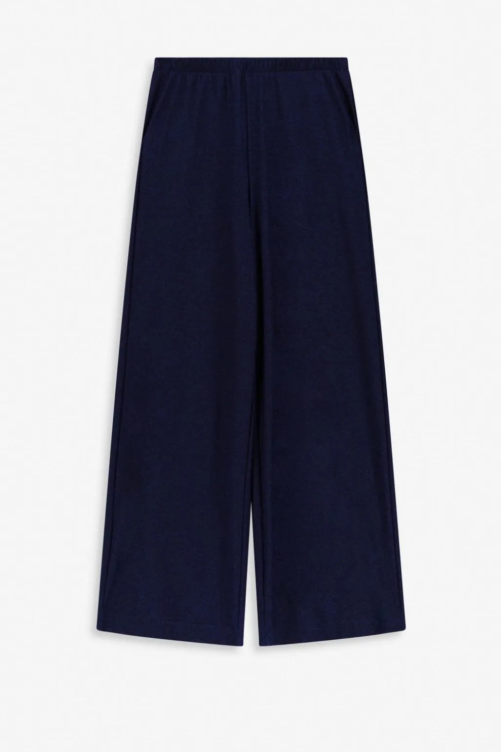 Donkerblauwe broek met lurex