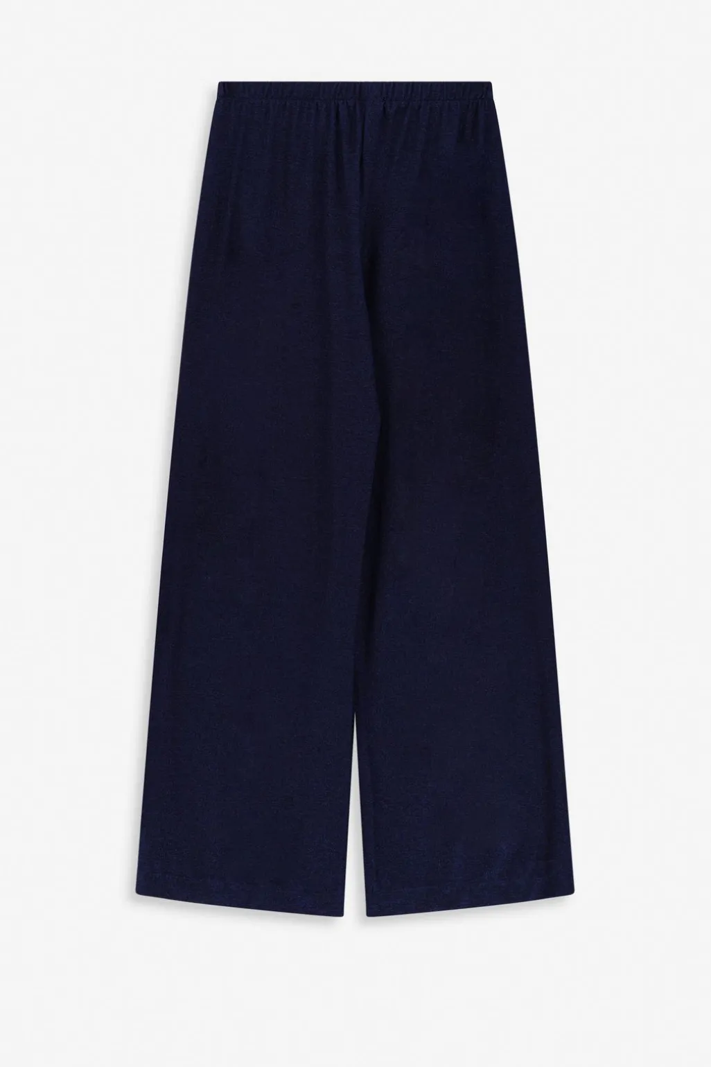 Donkerblauwe broek met lurex
