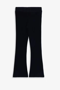 Donkerblauwe flared legging