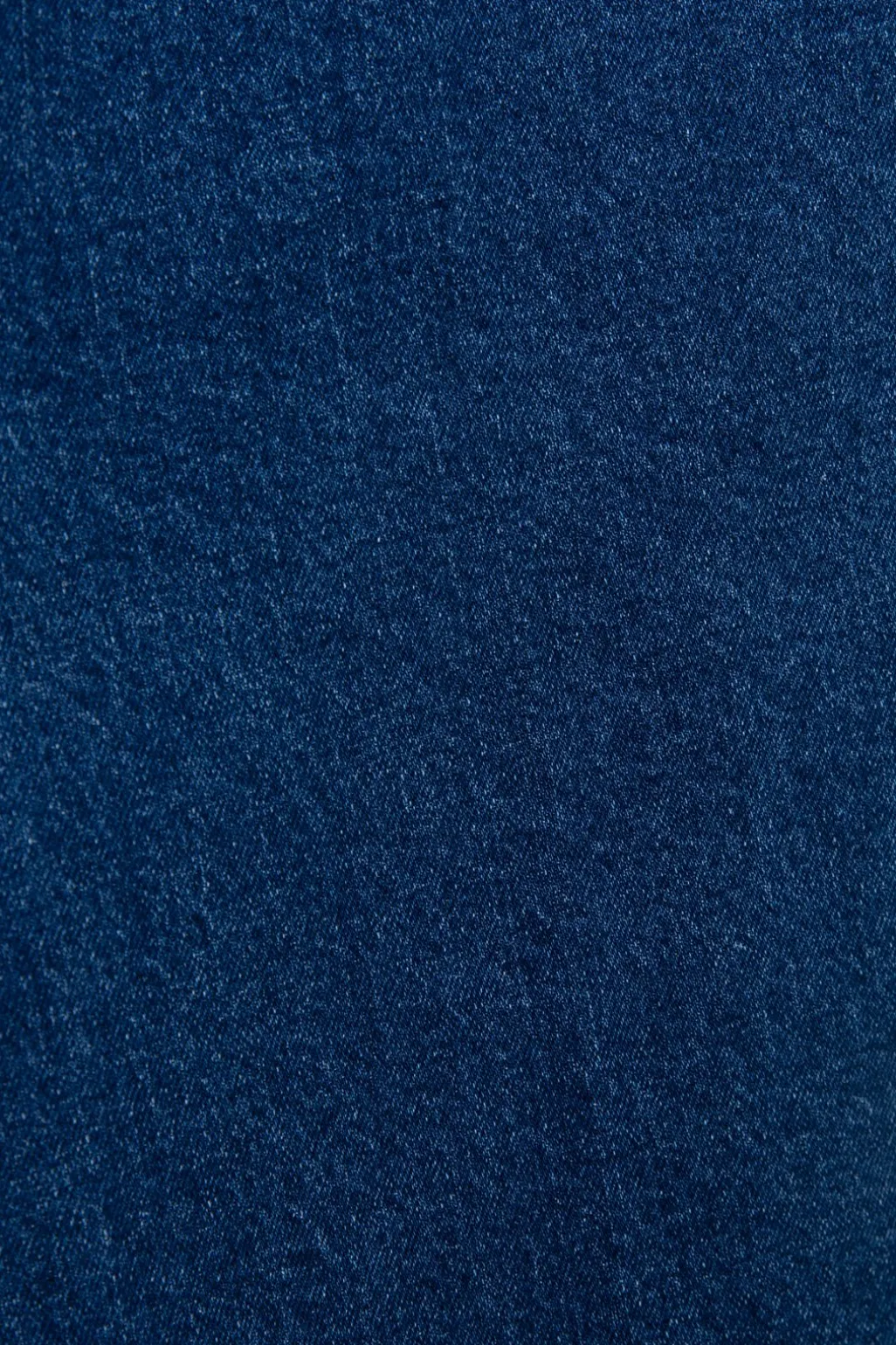 Donkerblauwe high waist wide leg jeans met rits