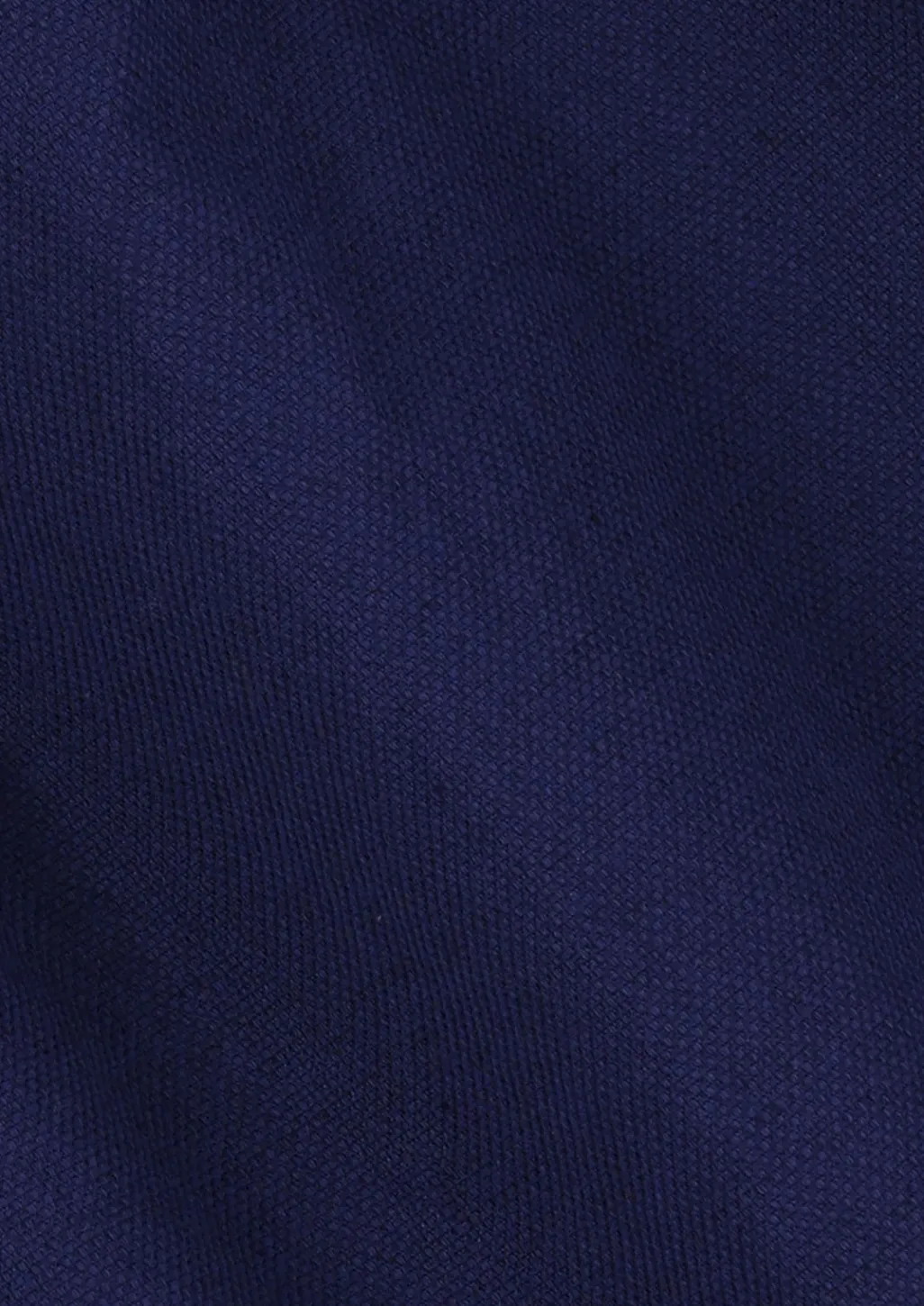 Donkerblauwe linnen short