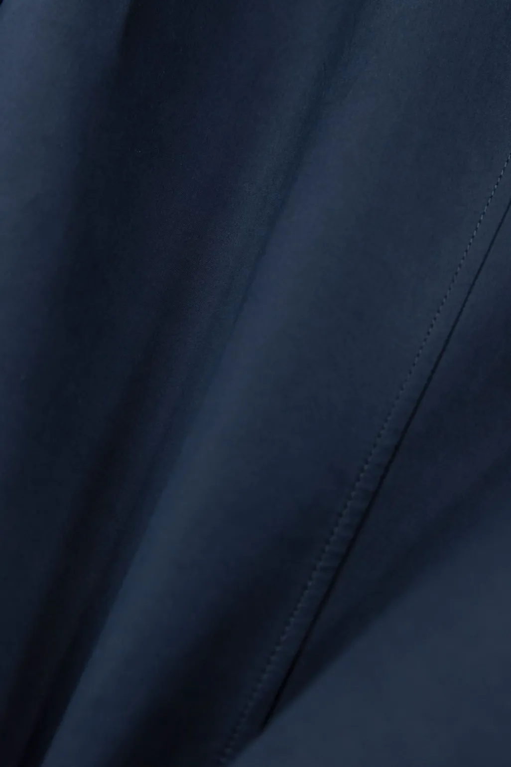 Donkerblauwe Mackintosh jas