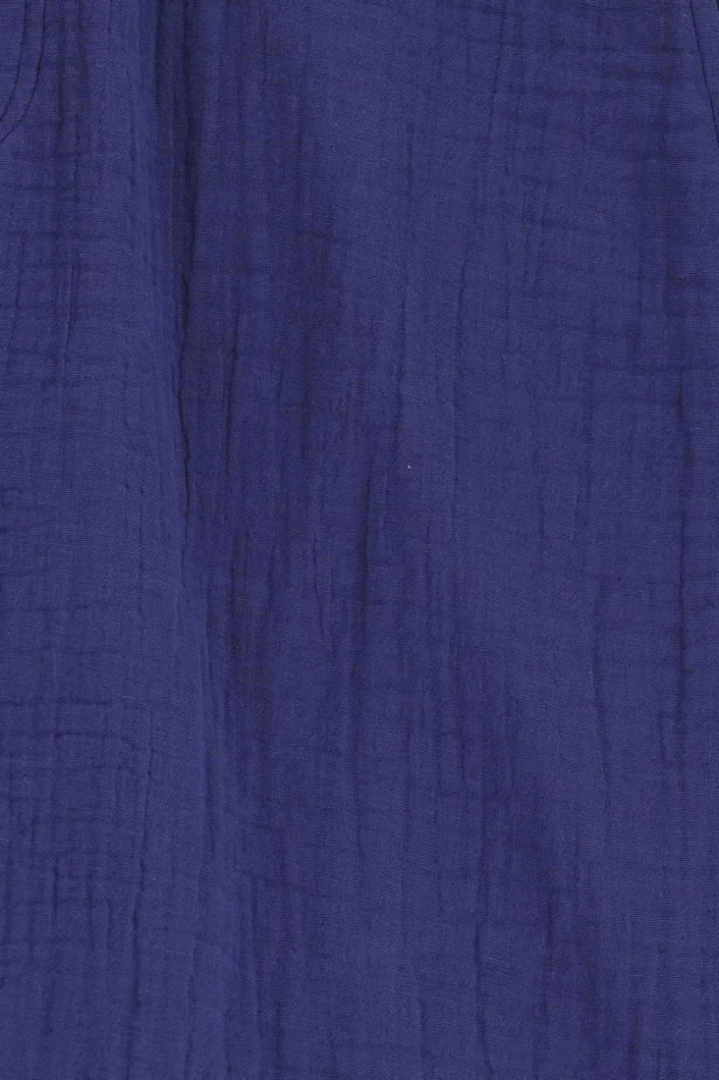 Donkerblauwe mousseline shorts