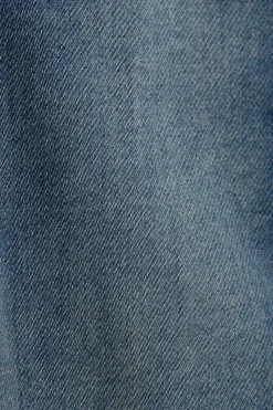 Donkerblauwe slim fit jog jeans