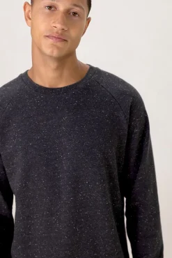 Donkergrijs raglan T-shirt
