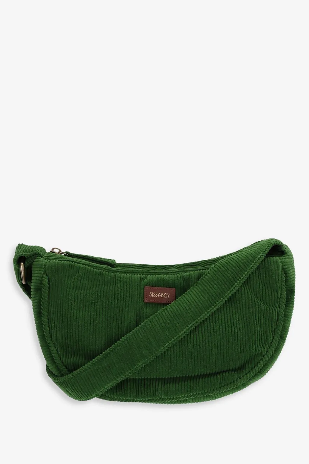 Donkergroene crossbody tas