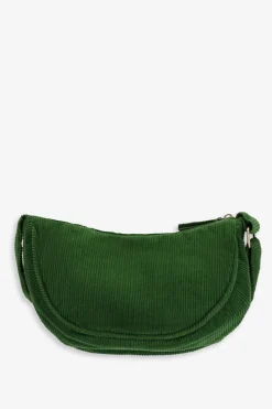 Donkergroene crossbody tas
