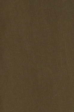 Donkergroene high waist wide leg broek