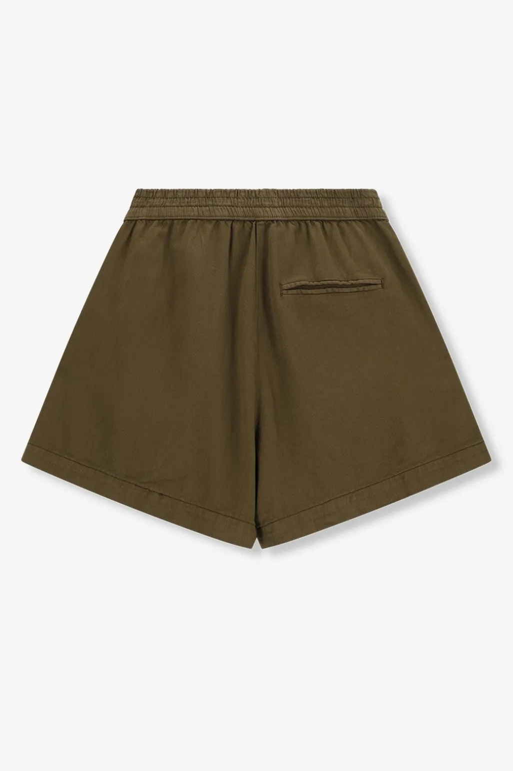Donkergroene short