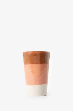Donkeroranje latte mokken