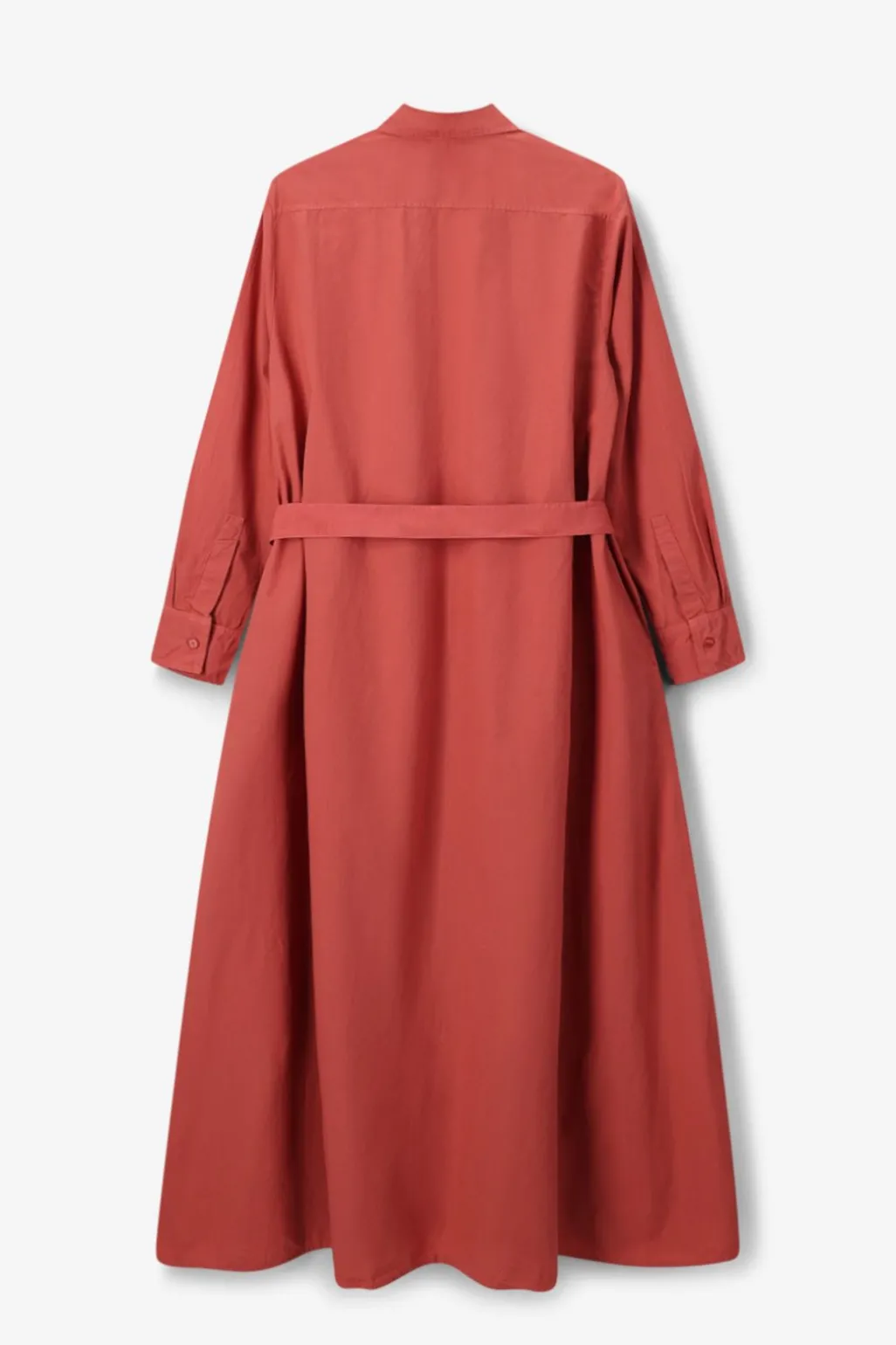 Donkeroranje maxi jurk