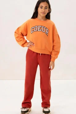 Donkeroranje straight leg sweatpants