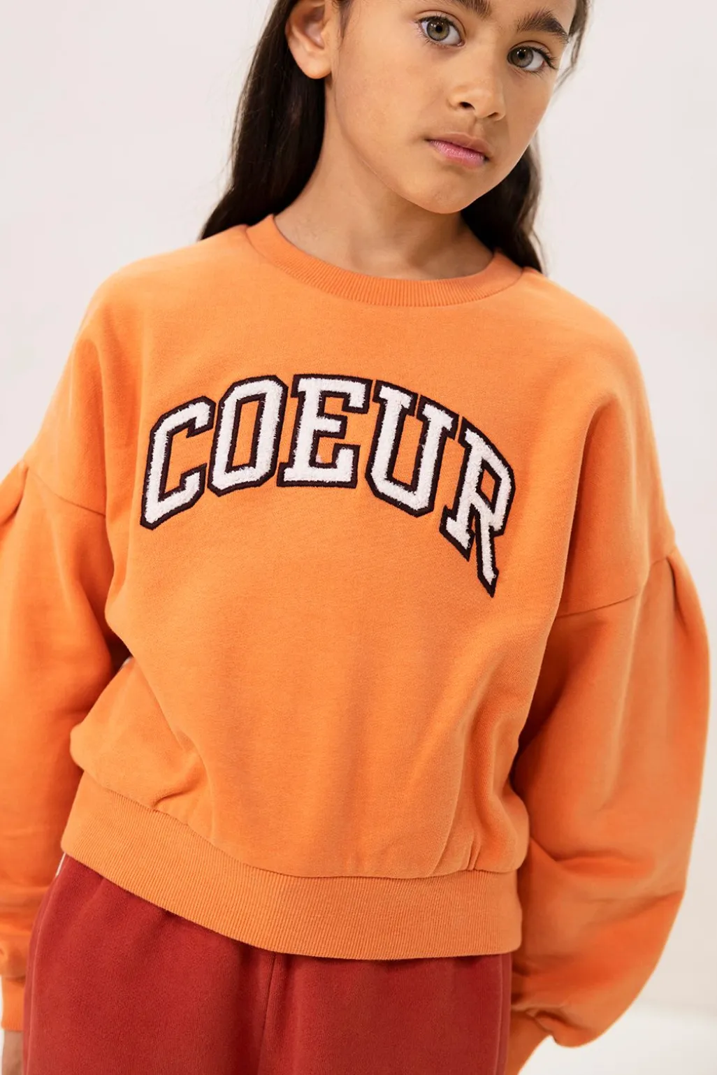 Donkeroranje straight leg sweatpants
