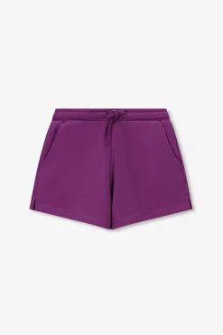 Donkerpaarse shorts