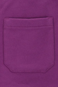 Donkerpaarse shorts