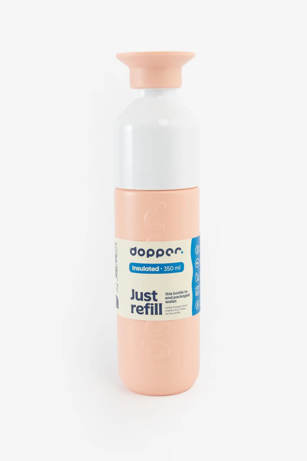 Dopper steel lichtoranje 350 ml