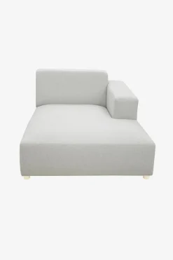 Earl chaise longue rechts light grey