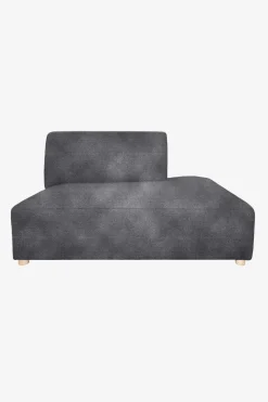 Earl velvet otto longue rechts mid grey