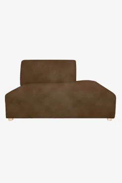 Earl velvet otto longue rechts dark green hunter