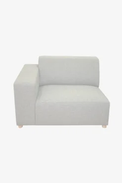Earl 1.5-zits bank arm links light grey