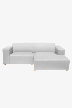 Earl 1.5-zits bank arm links light grey