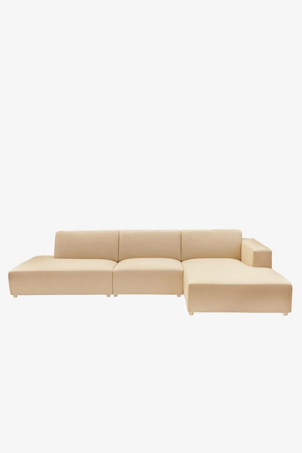Earl 4-zits bank chaise longue rechts otto longue links camel