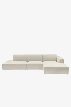 Earl 4-zits bank chaise longue rechts otto longue links shitake