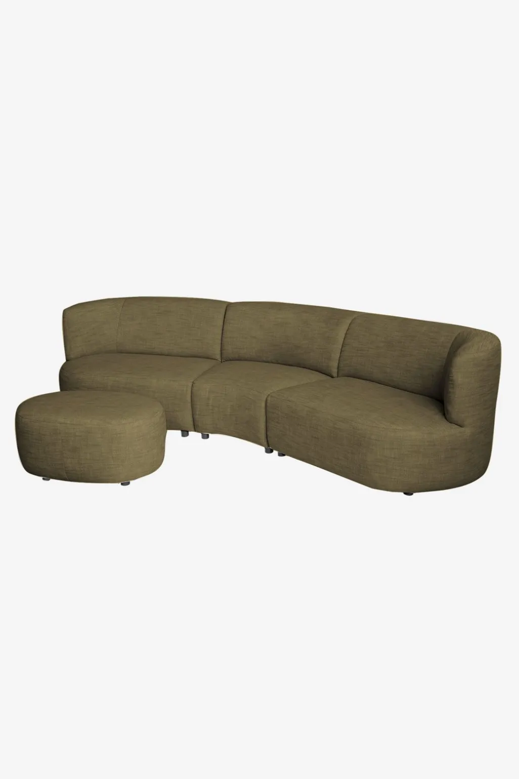 Empress hocker army green